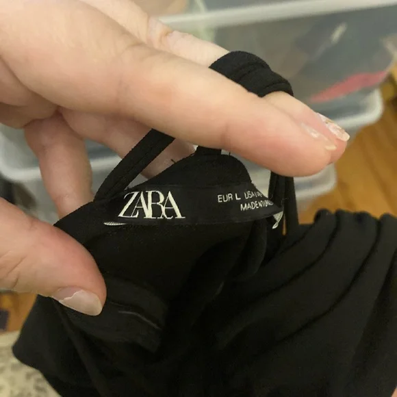 🆕 NWOT ZARA midi dress zara code 7385/210 - Picture 9 of 9